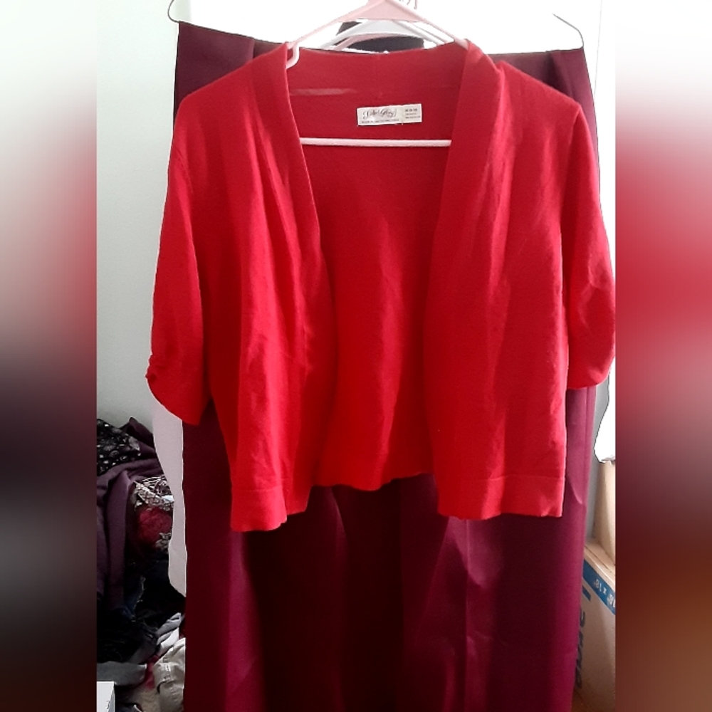 Red shrug